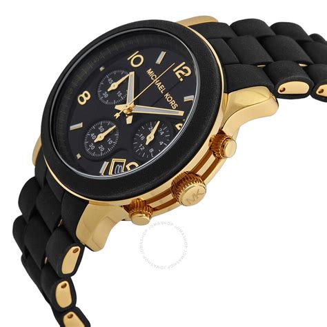 michael kors black map watch|Chronograph Michael Kors Black Watches .